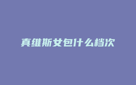 真维斯女包什么档次