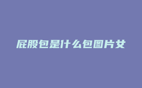 屁股包是什么包图片女