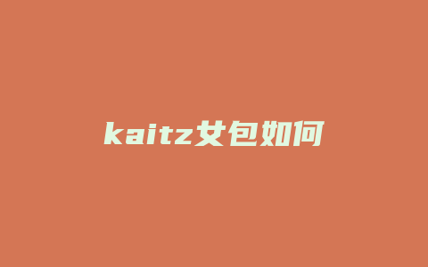 kaitz女包如何